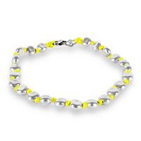Pulsera Spadarella Spadini in Plata SPBR275-21 GIALLO FLUO